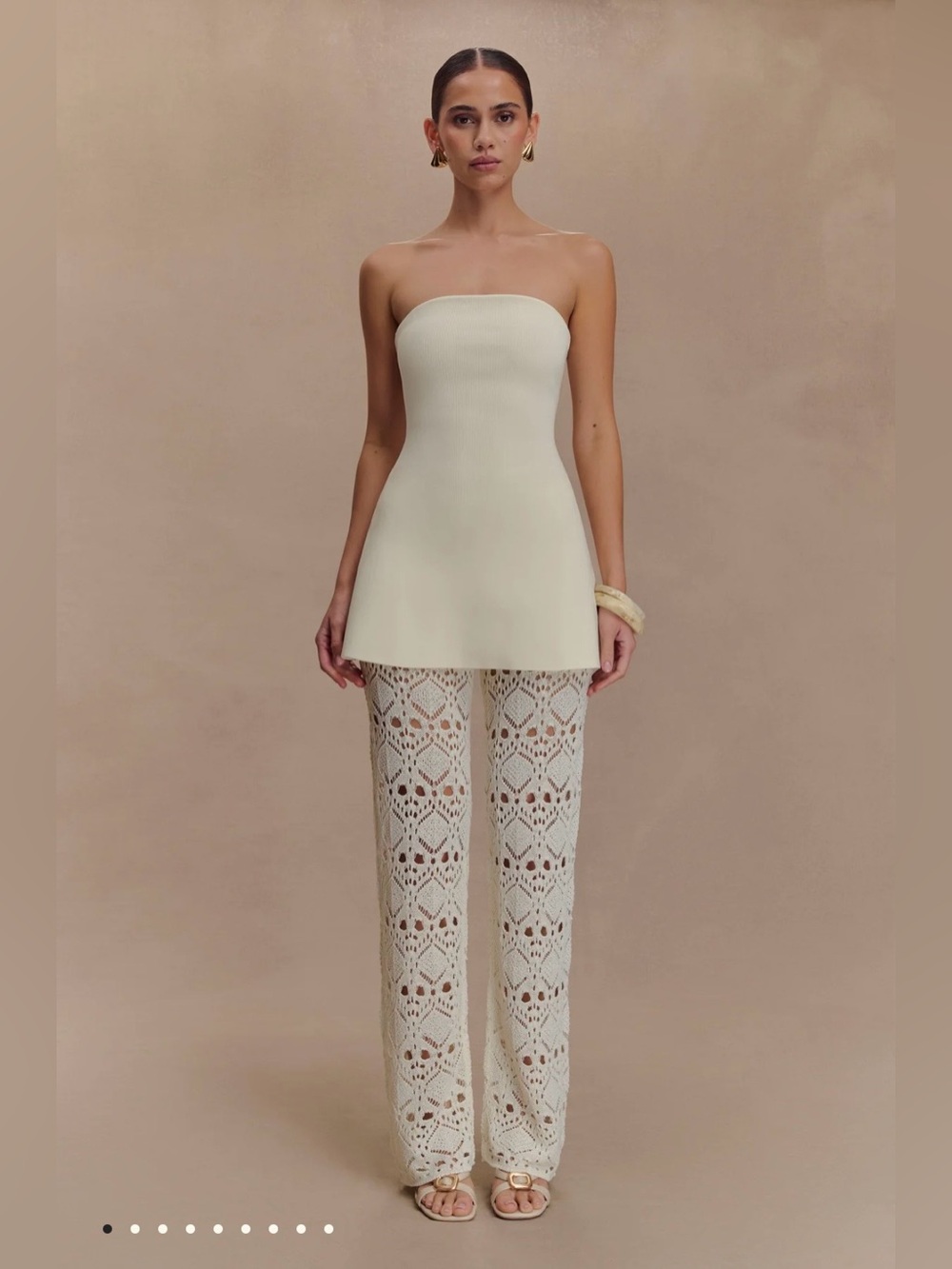 Trena Crochet Knit Pants